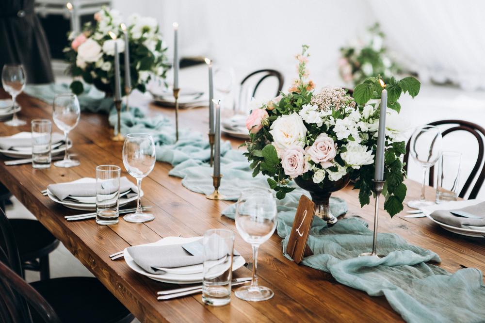 table décorée