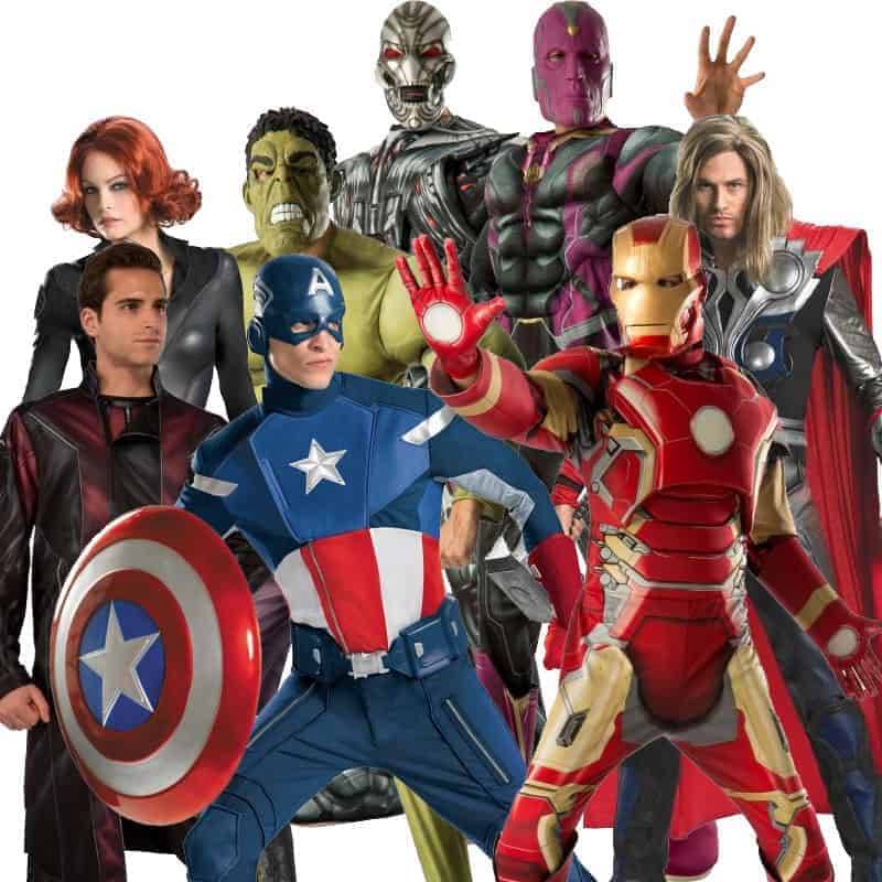 déguisements avengers
