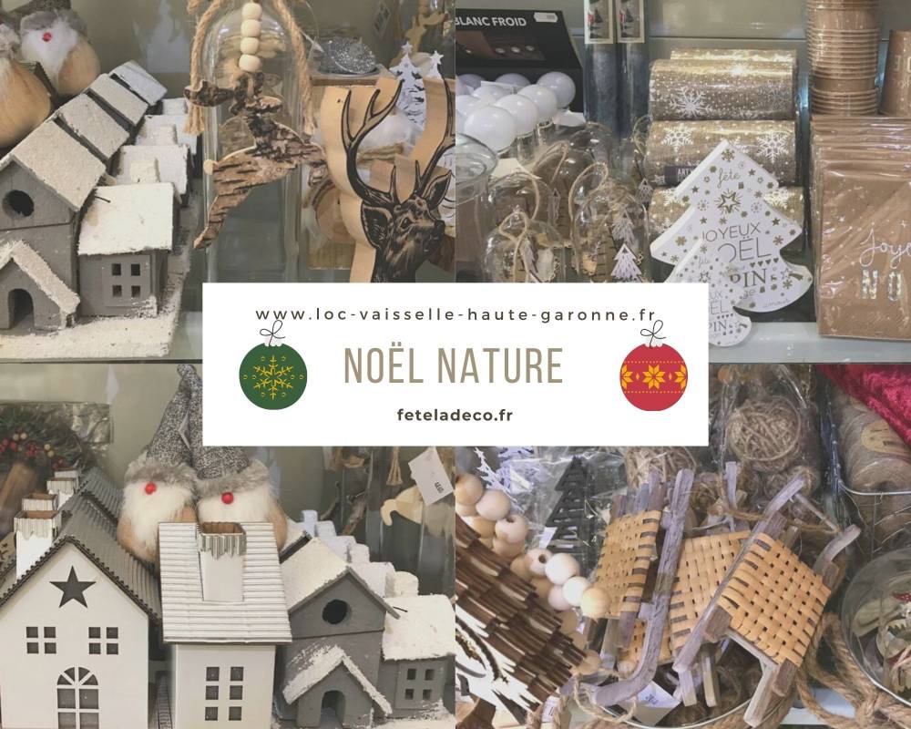 décoration noel nature