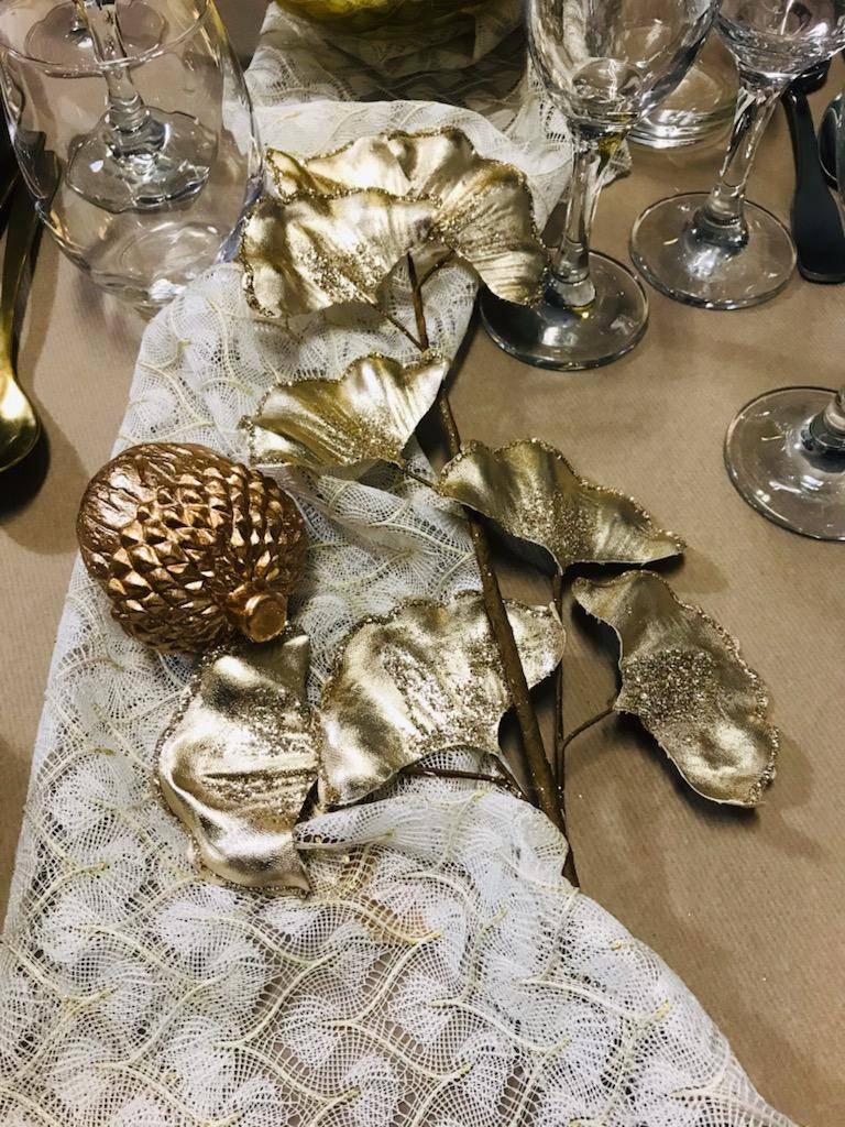 décoration table noel