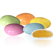 dragees couleur