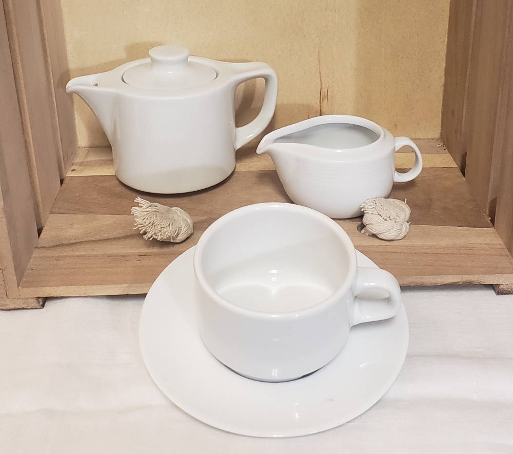 tasse thé pot au lait theiere